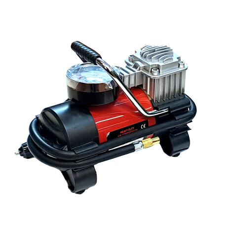 COMPRESOR DE AIRE - 12V 100 PSI 35 LTS/MIN MEDIANO CON ADAPTADORES - COMPRESOR DE AIRE - 12V 100 PSI 35 LTS/MIN MEDIANO CON ADAPTADORES -