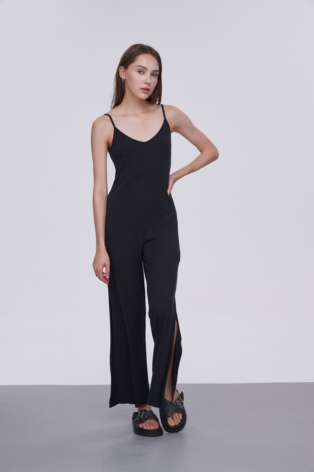Mono Vechain Gris Melange Oscuro