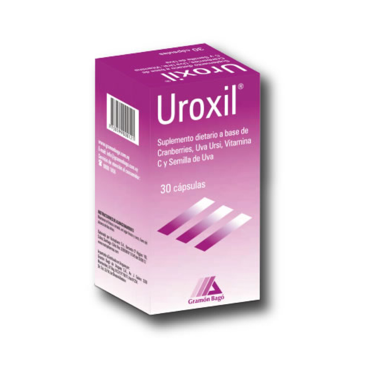 UROXIL X 30 CAPSULAS 
