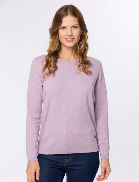 BUZO CLÁSICO A LA BASE Lila