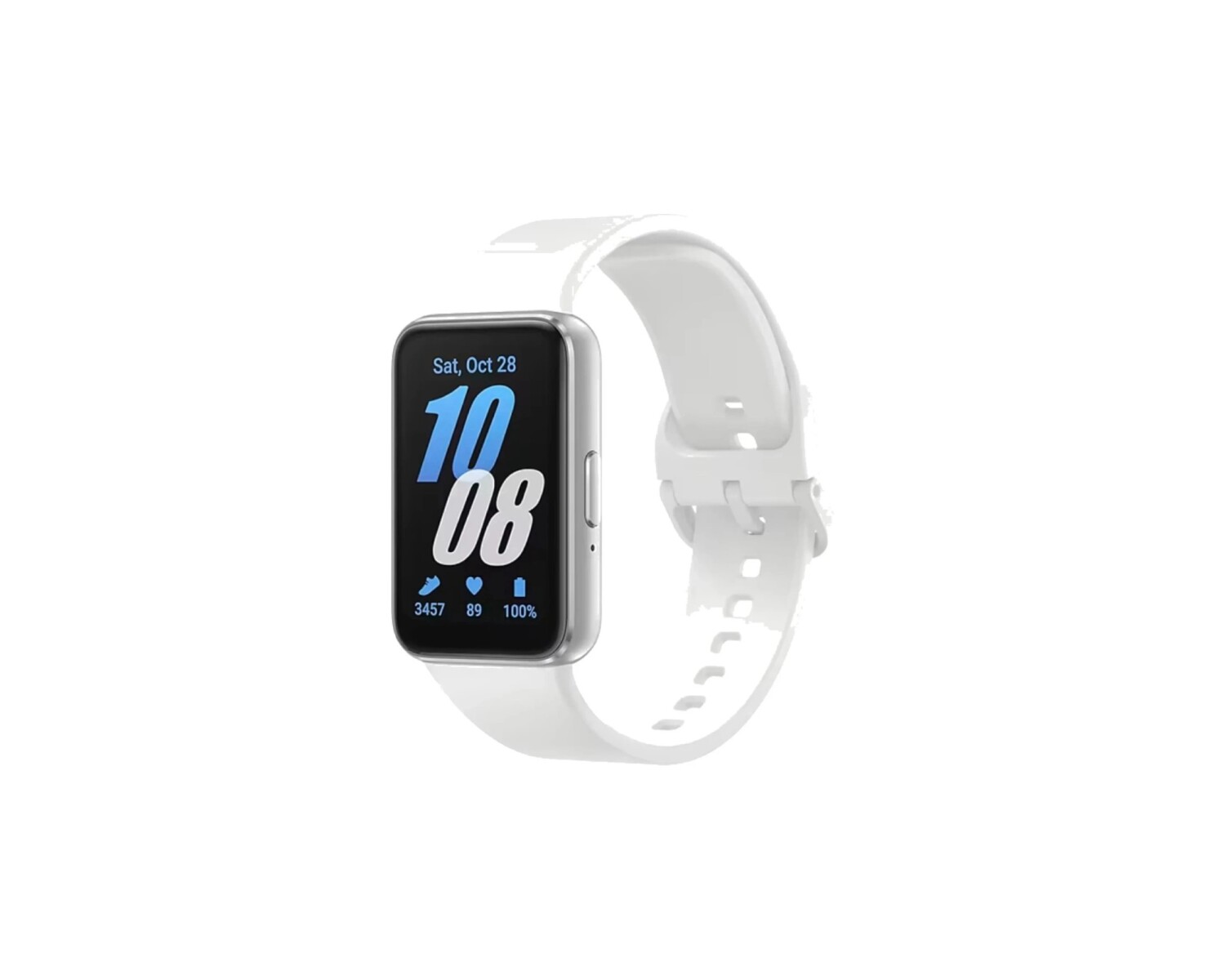Pulsera Inteligente Samsung Galaxy Fit3 con Pantalla AMOLED de 1,6" - Silver 