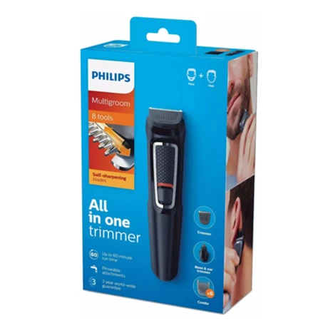 Cortabarba y Cortacabello Philips MG3730/15 Kit 8 en 1 001