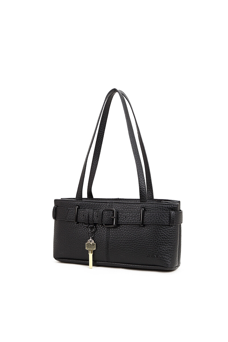 Cartera Bolso Trendy - Negro 