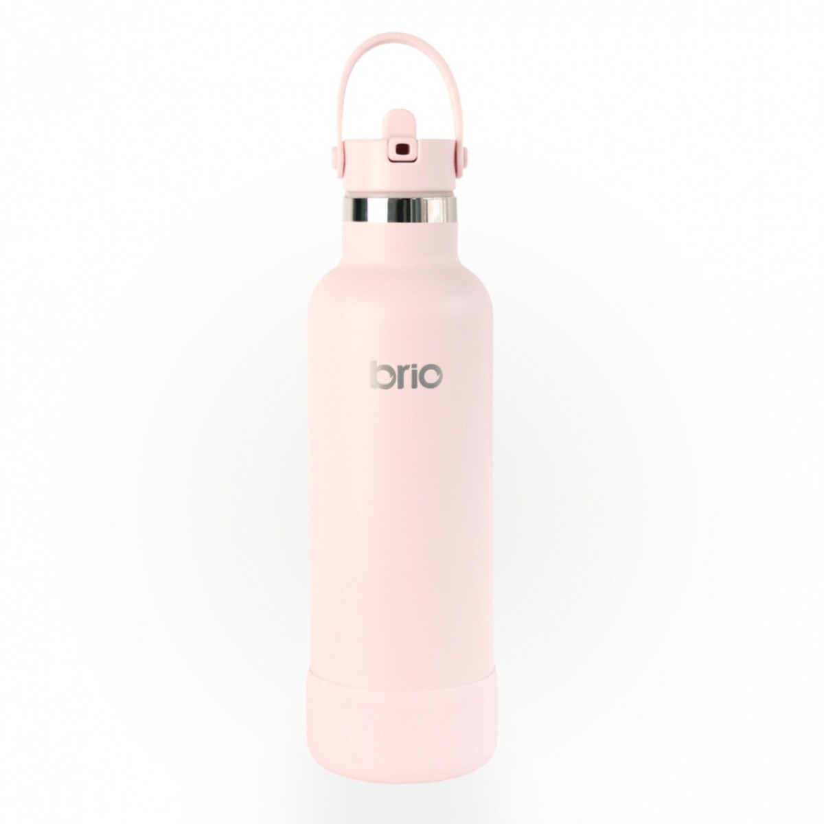 BOTELLA EN ACERO INOXIDABLE BRIO 750ML CON SORBITO Y MANIJA - ROSA - ROSA 