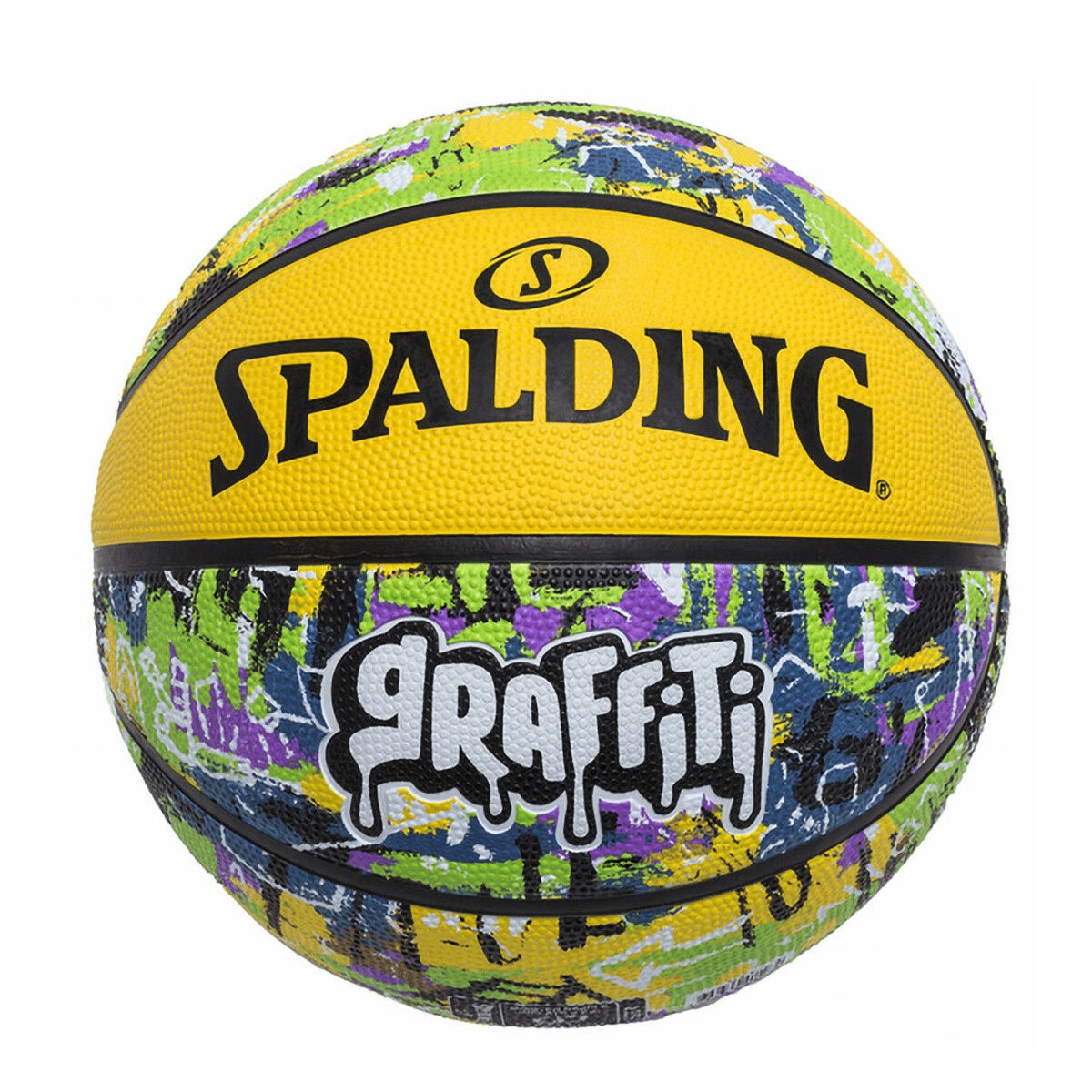 Pelota Spalding Graffiti - Amarillo - Multicolor 