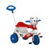 Tricliclo A Pedal Y Paseo Velobaby Doggy Azul 365 Tricliclo A Pedal Y Paseo Velobaby Doggy Azul 365
