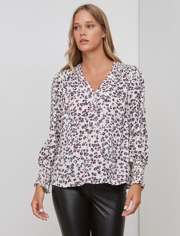 Blusa Print CRUDO/MULTI