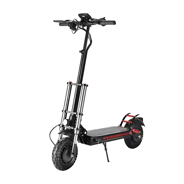 Scooter Monopatín Eléctrico Gogreen Punch Rage 1000w 60 km/h Color Negro