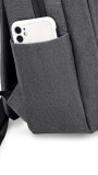 MOCHILA AD WEEK GRIS C/NEGRO