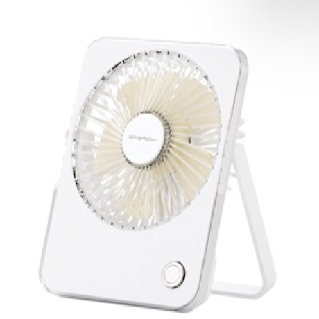 Ventilador plegable inalámbrico blanco