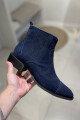 Bota turin Azul gamuza
