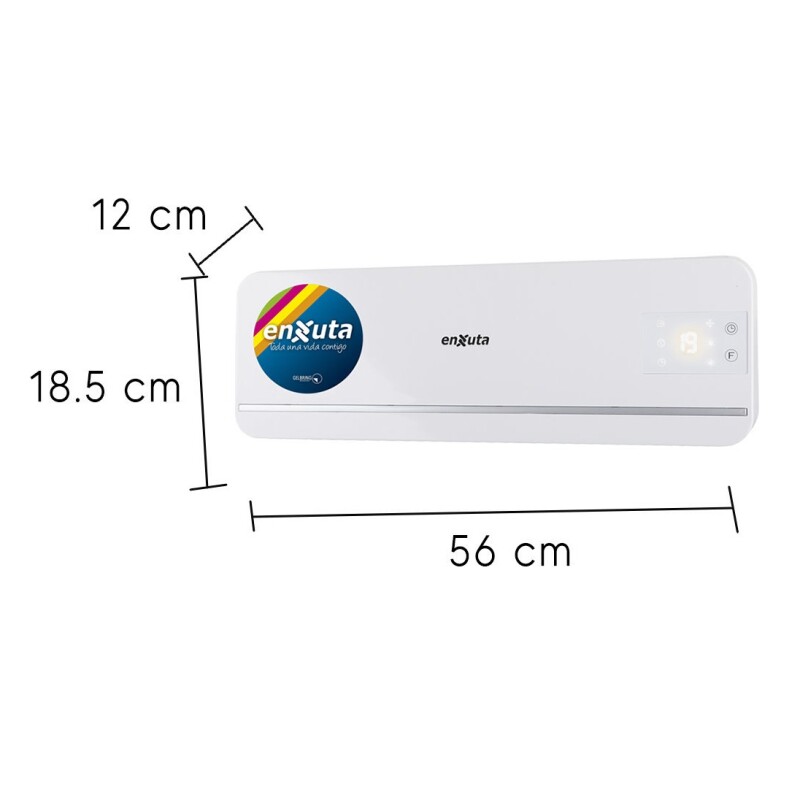 Caloventilador De Pared Digital Enxuta Cvenxp3520 2000w Amv Color Blanco Caloventilador De Pared Digital Enxuta Cvenxp3520 2000w Amv Color Blanco