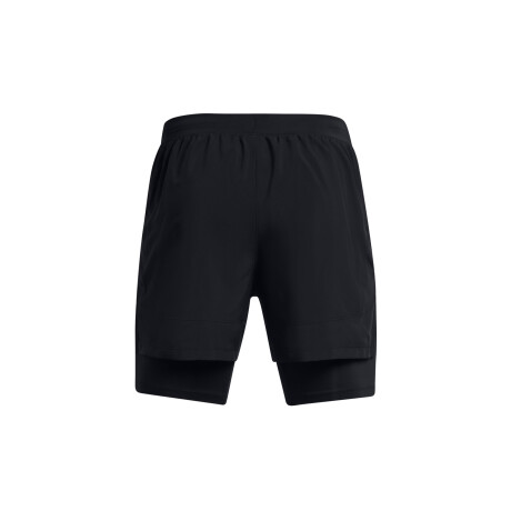 SHORT UNDER ARMOUR LAUNCH 5 2 N 1 Black