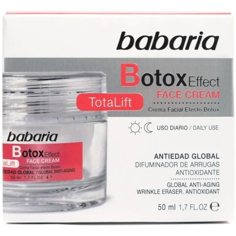Crema Babaria Botox Effecto 50 ml Crema Babaria Botox Effecto 50 ml