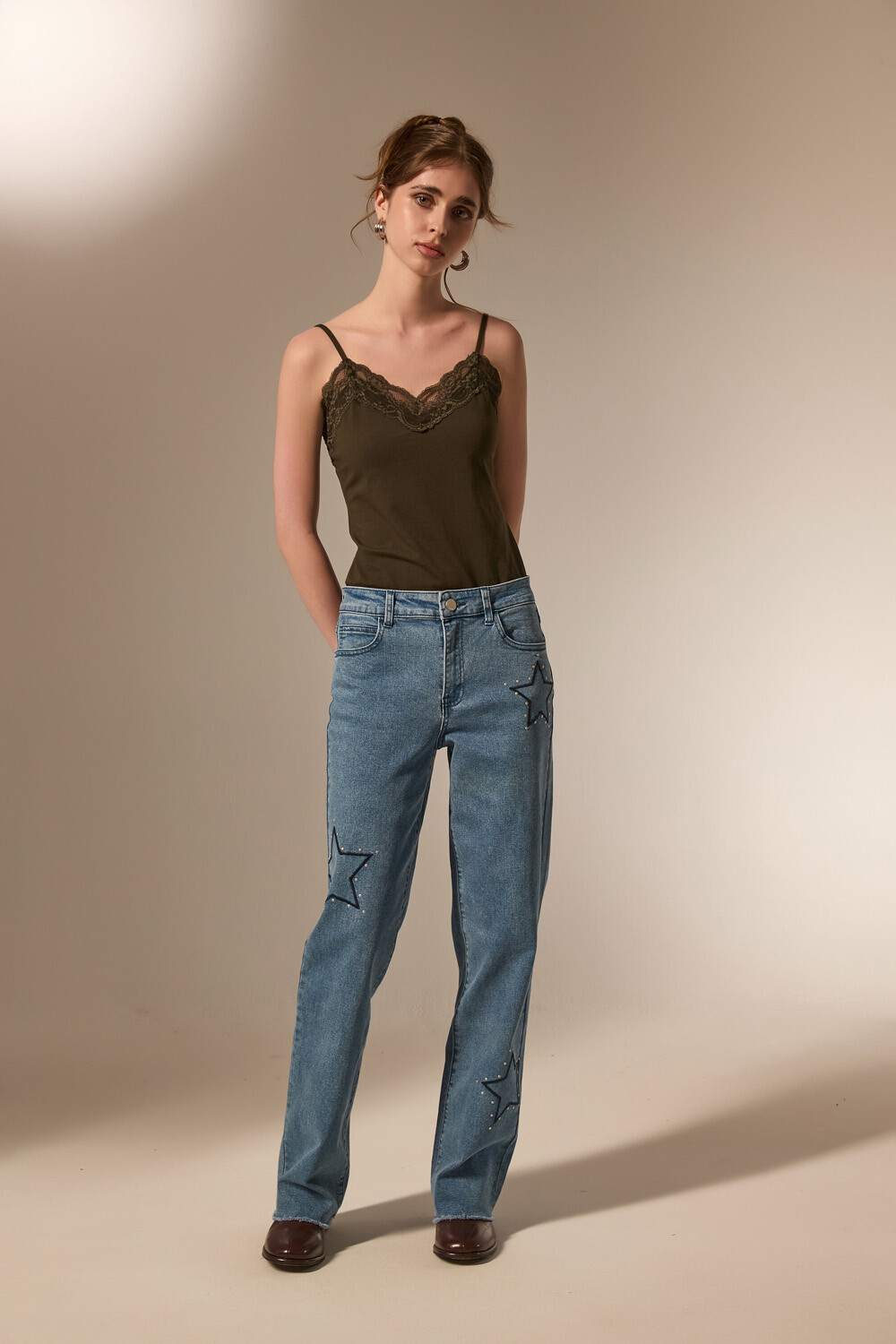 Pantalon Kaelis Azul Claro