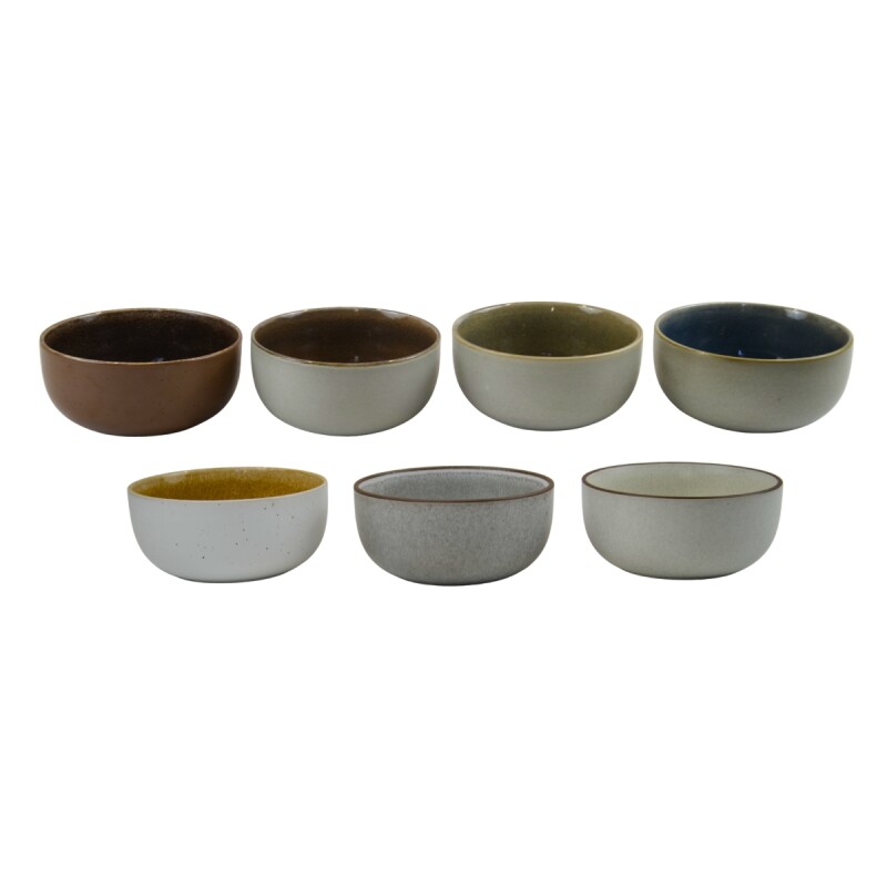 Bowl Bombe 15cm c/borde marrón GRIS