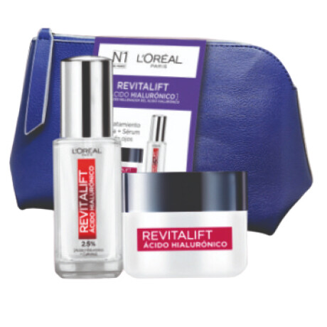 Pack rutina L´oréal Revitalift Ácido hialurónico Día + Serum ojos