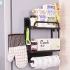 Estante magnético heladera porta rollos 2 niveles Estante magnético heladera porta rollos 2 niveles