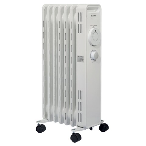 Radiadoe de Aceite James 1500W Blanco Radiadoe de Aceite James 1500W Blanco