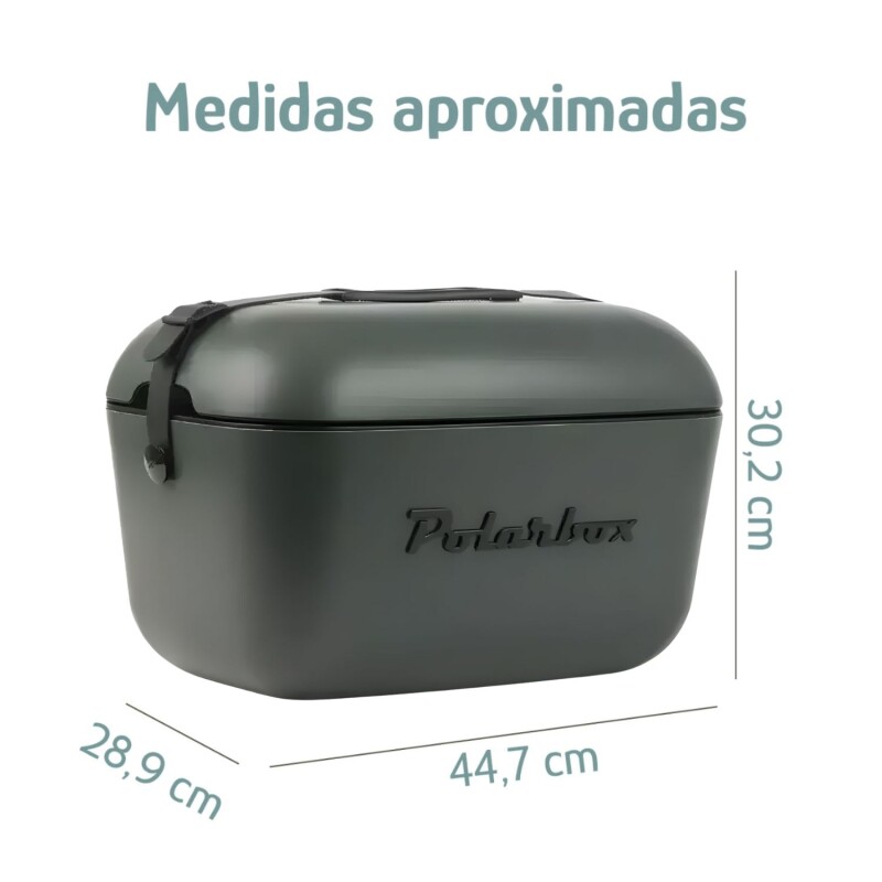 Conservadora Polarbox 20L Special Verde Forest y Negro