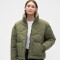 V-TRANSITIONAL QUILTED JACKET OLIVE NIGHT