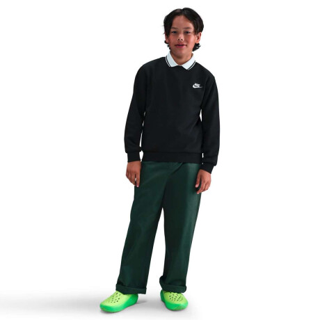 Abrigo Nike Sportswear Club Fleece de Niños Negro