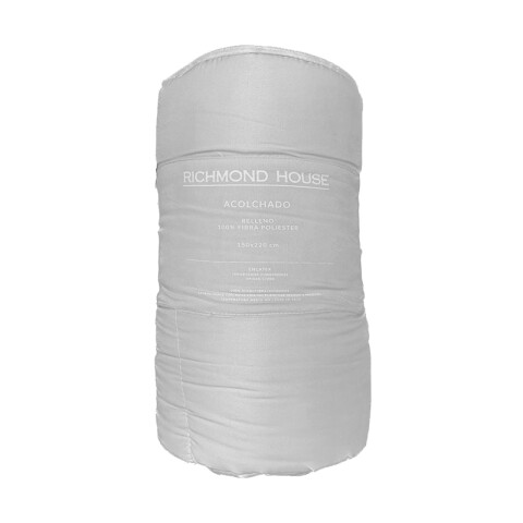 Acolchado 2 Plazas Richmond House 220 x 240 cm GRIS