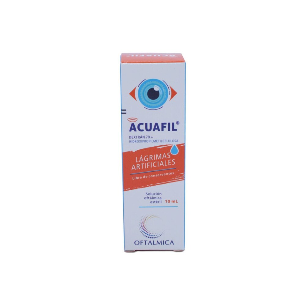 ACUAFIL SOL. OFTALM. FR. X 10 ML. única