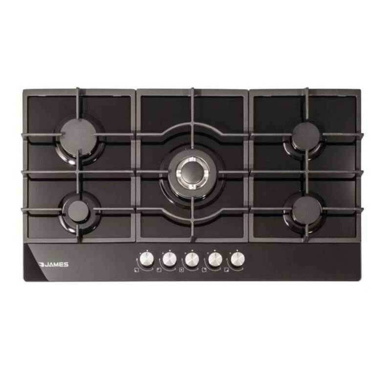 ANAFE EMPOTRAR GAS 5 HORNALLAS JAMES VIDRIO NEGRO ANAFE EMPOTRAR GAS 5 HORNALLAS JAMES VIDRIO NEGRO