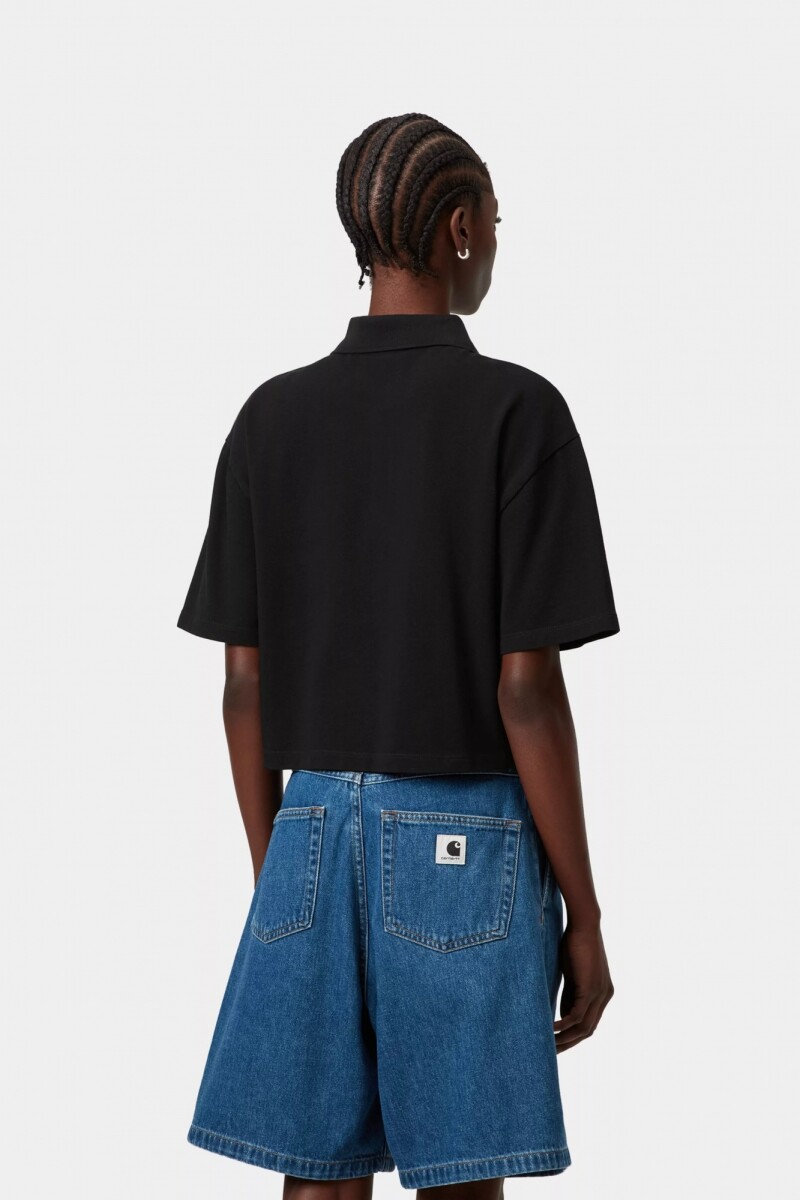 POLO SCRIPT Negro