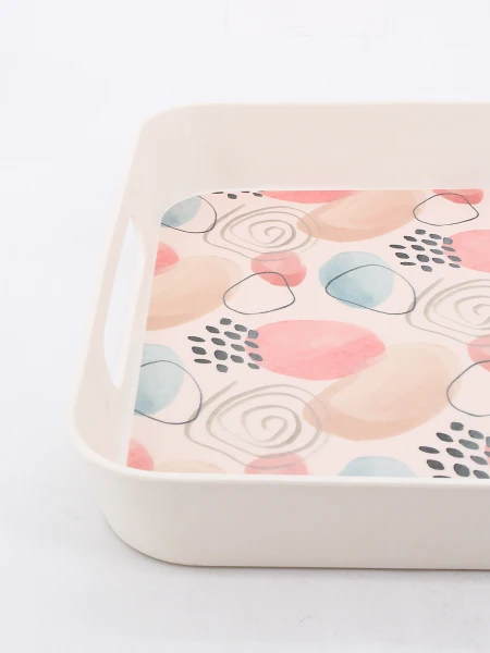 BANDEJA ESTAMPADA BEIGE