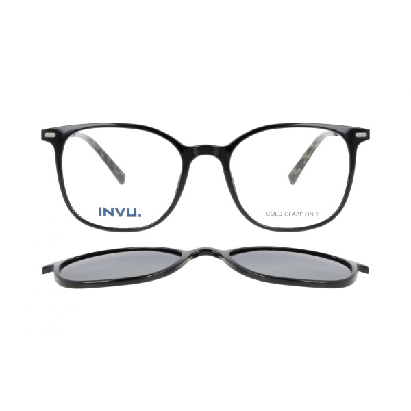 INVU Clip-On 42517A col Black/Silver Invu Clip-on 42517a Col Black/silver