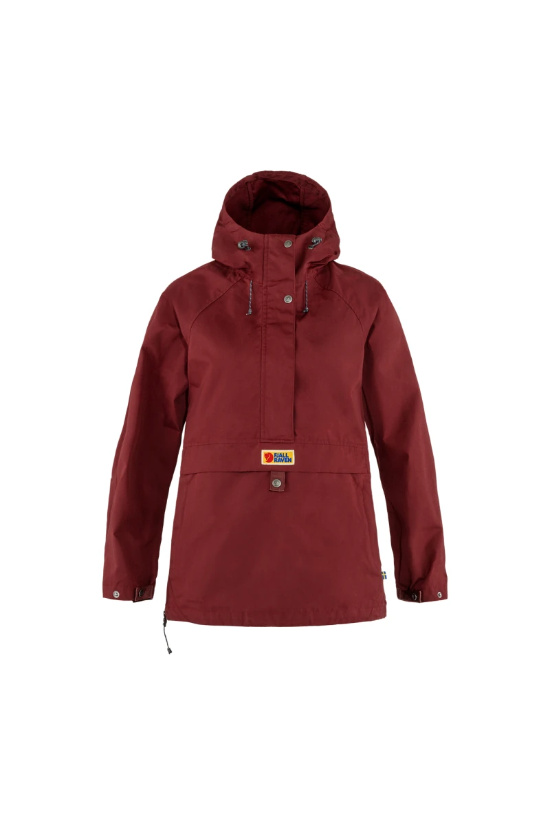 VARDAG ANORAK WOMEN - Bordeaux Red 