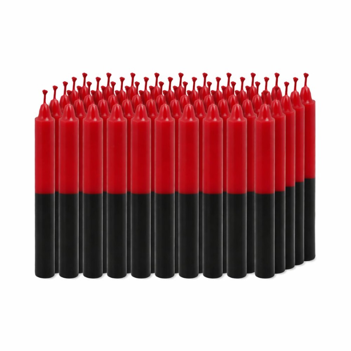 VELA N° 4 COMBINADA X50 - Rojo/negro 