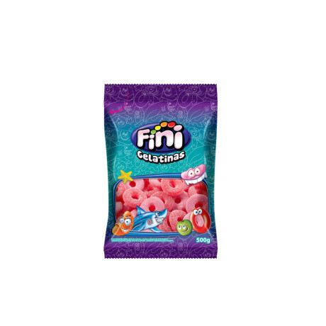 Gelatina Fini 500 grs Aros de Frutilla