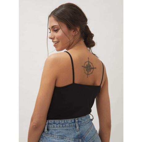 Camiseta bretel fino prili Negro