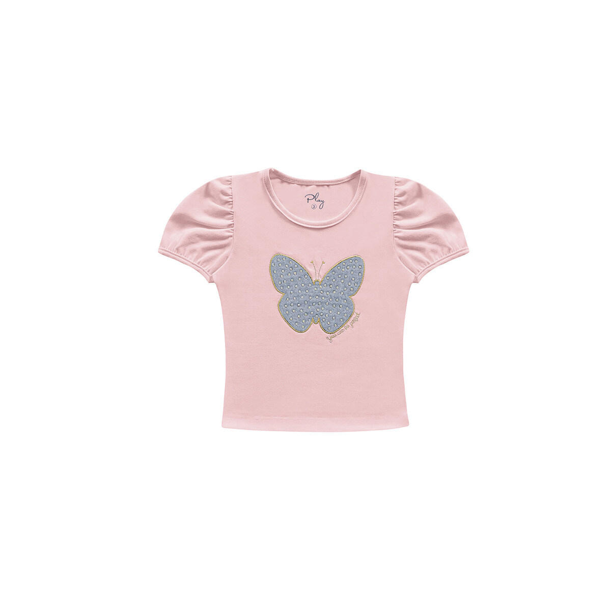 Remera en algodón para niñas 