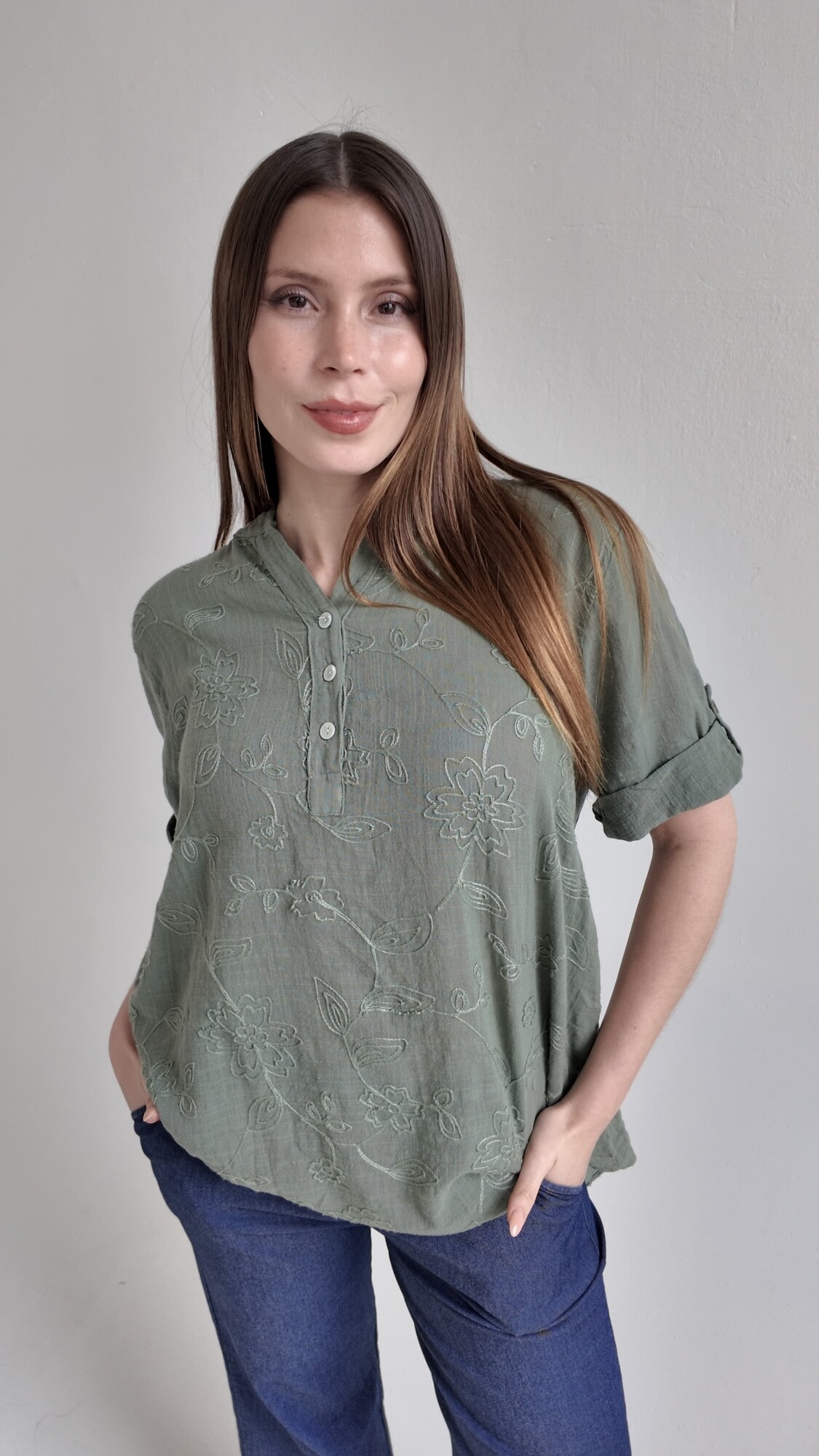 Camisa Sofy Verde
