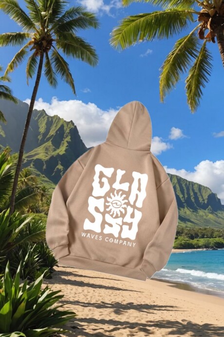 Hoodie North Shore / Marrón - Preventa U