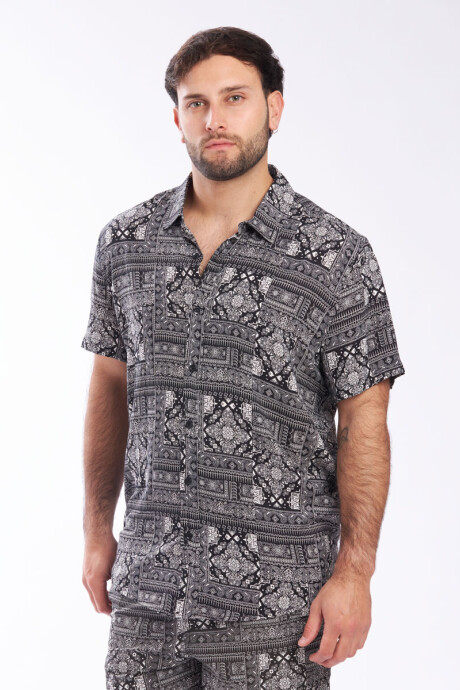 CAMISA MAFA DIXIE Negro