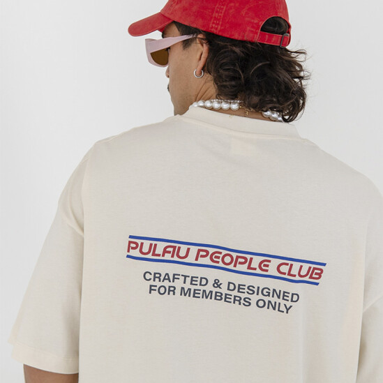 Remera Pulau People Blanco