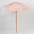 SOMBMAD Sombrilla De Playa De Lujo Regulable Sunnylife - Tierra Clay Stripe