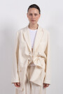 CHAQUETA Crema