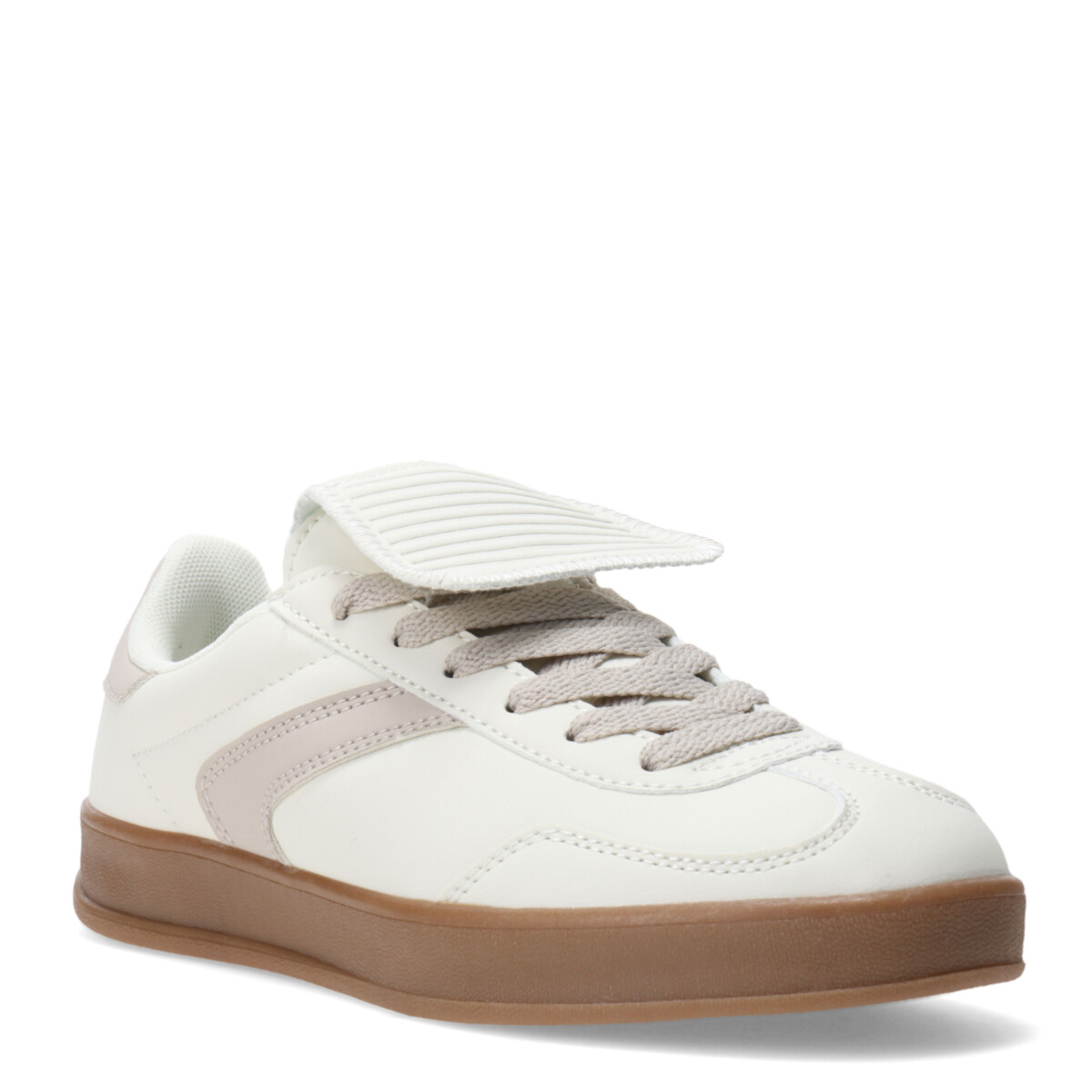 Deportivo VALETTA acordonado MissCarol - Beige 