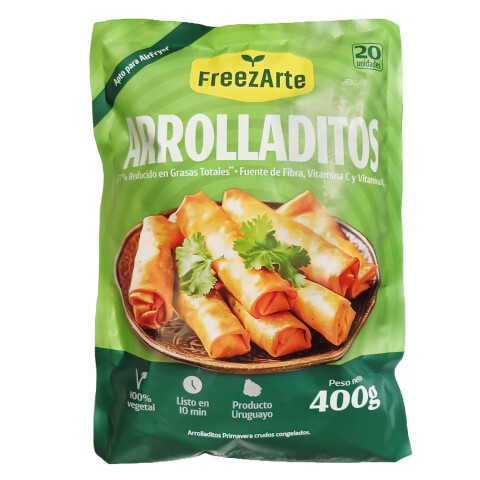 Arrolladitos Vegetales Freezarte 400g Arrolladitos Vegetales Freezarte 400g