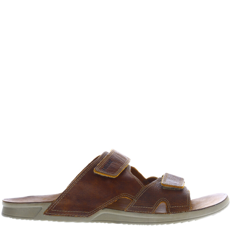 Sandalias de Hombre Freeway Casual c/Velcros Marrón