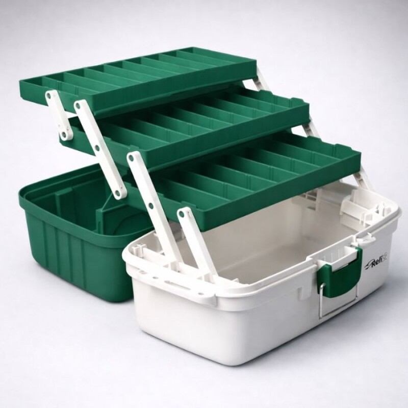 Caja de Pesca Relix Tackle Box 6300 – 3 Bandejas Caja de Pesca Relix Tackle Box 6300 – 3 Bandejas