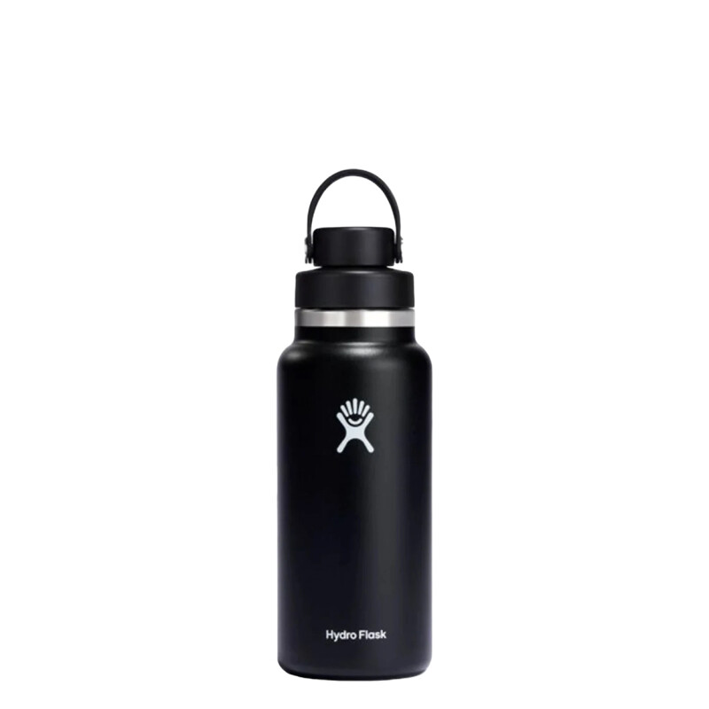 Botella Hydro Flask 32 OZ Wide Chug Cap - Negro Botella Hydro Flask 32 OZ Wide Chug Cap - Negro