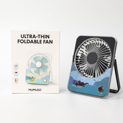 VENTILADOR ULTRAFINO PLEGABLE (NEGRO) VENTILADOR ULTRAFINO PLEGABLE (NEGRO)