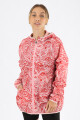 Campera micro deportiva print Rosado